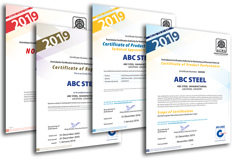 ACRS | Steel Certification